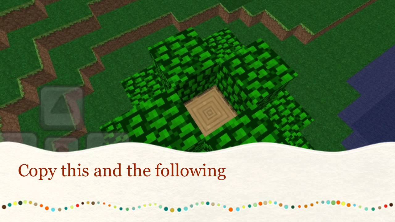 Minecraft pe how to make a jungle YouTube