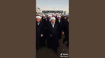 الأستاذ في الحوزة العلمية آية الله الشيخ محمد باقر الأيرواني وفضلاء الحوزه العلمية في طريق الحسين ع 