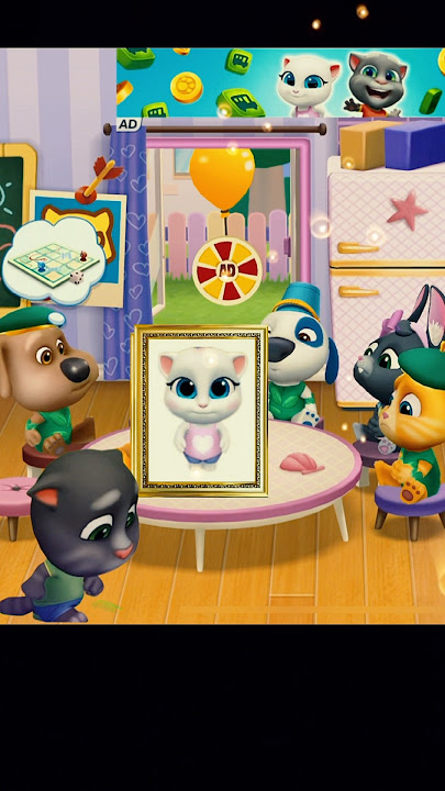 Selamat tinggal Angela, sahabat terbaik kami #shorts #mytalkingtomfriends #tomtimerush