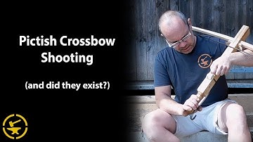 Pictish Crossbow - discussion and shooting (after 6 minutes)