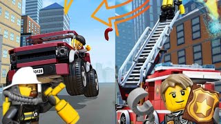 Lego City, но полиция и пожарные поменялись местами. Лего Сити My City 2 GAME!