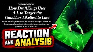 Review of NYT's investigation into DraftKings and AI w/ Kitty Martz (@ChristineMartz)