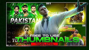 Free PUBG/BGMI Thumbnail Templates: Customizable and Ready to Use!