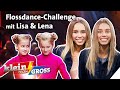 Floss Dance Challenge - Tanzen diese Zwillinge schneller als Lisa & Lena? | Klein gegen Groß