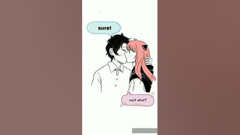Thumbnail of eat or kìss | Damian sneakily kissed anya #shorts #spyxfamily #animekiss