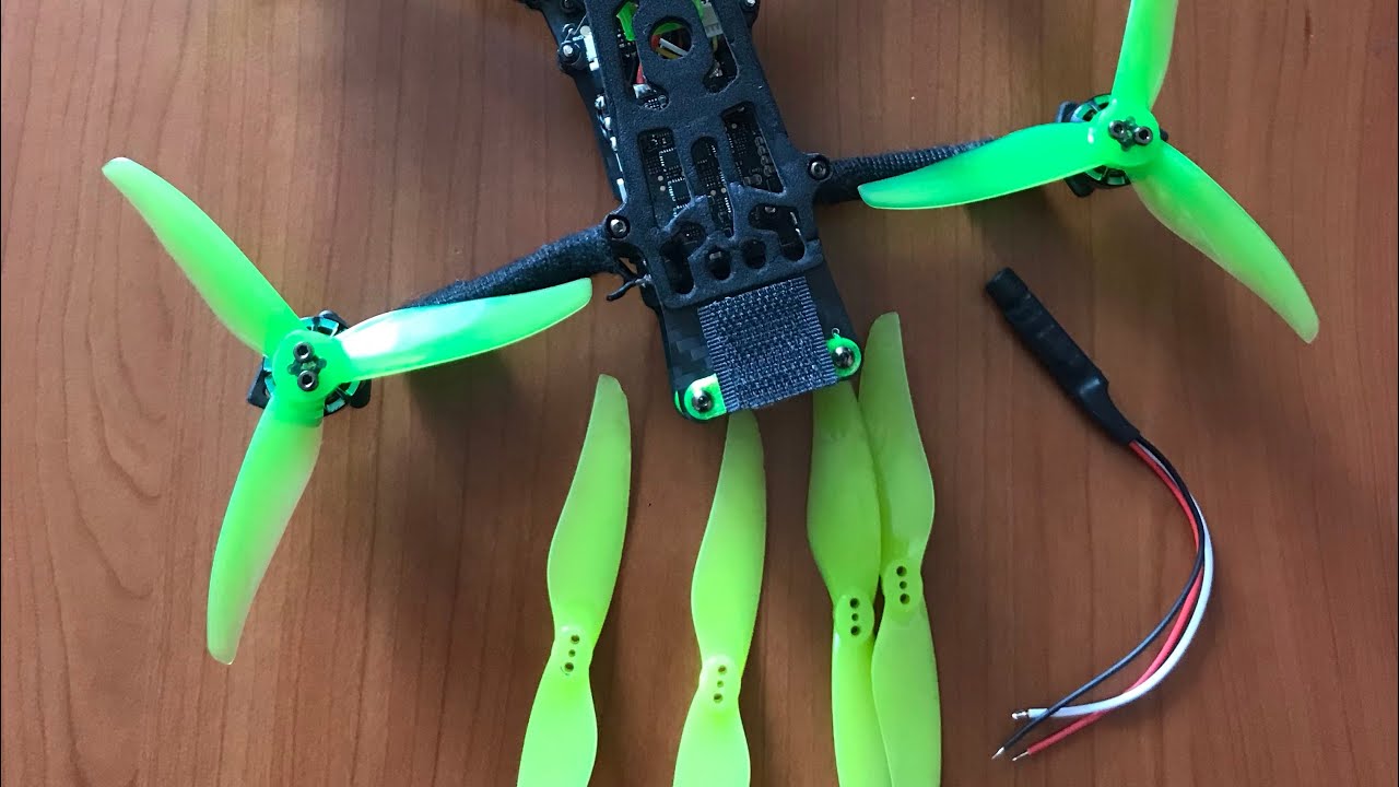 Eachine Novice 4 And 3 Blade Propellers Plus Tbs Crossfire Youtube