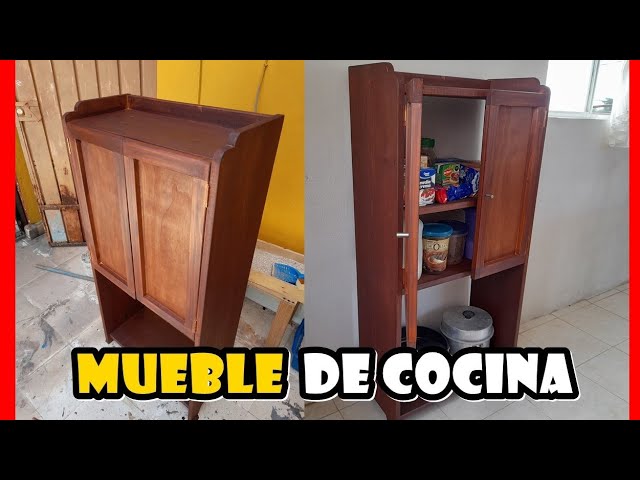 Cómo hacer mueble fácil para la cocina /Alacena/Trastero 