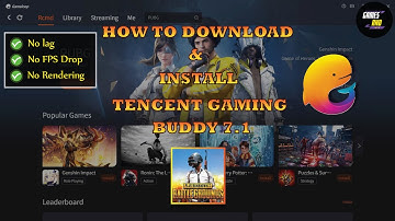 How to download & install Tencent Gaming Buddy(TGB)| Chinese version latest update 2021