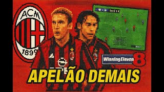 AC Milan - Winning eleven 8. O time mais apelão do jogo? 😂🔥