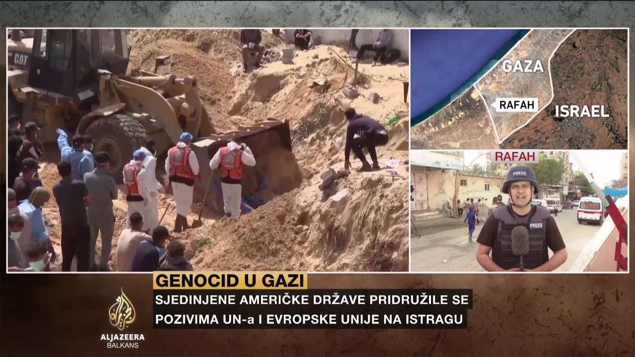 مراسل الجزيرة: دفن ما لا يقل عن 20 شخصاً أحياء