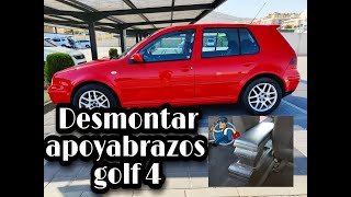 DESMONTAR APOYABRAZOS CENTRAL IV - YouTube