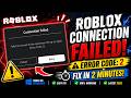 Roblox Connection Failed Error Code 2 Fix (Windows) | Working 2026!