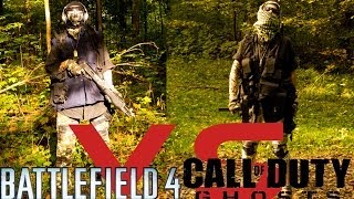 Battlefield 4 VS Call of Duty: Ghosts REAL LIFE