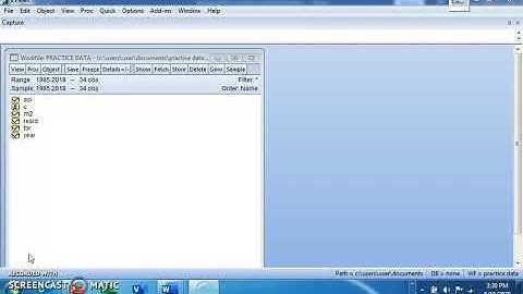 How to estimate two stage least square in eviews#2SLS#OLS