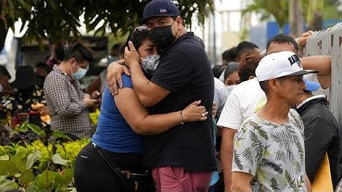 Bain de sang dans la plus grande prison d'Equateur