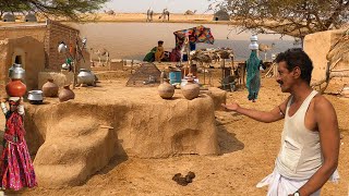 Extreme Village Life in Pakistani Desert Cholistan || living in mud house with water crises
