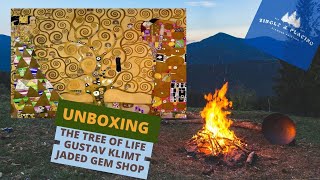 Unboxing: The Tree Of Life - Gustav Klimt - @Jadeikens #diamondpainting #jadedgemboree2024