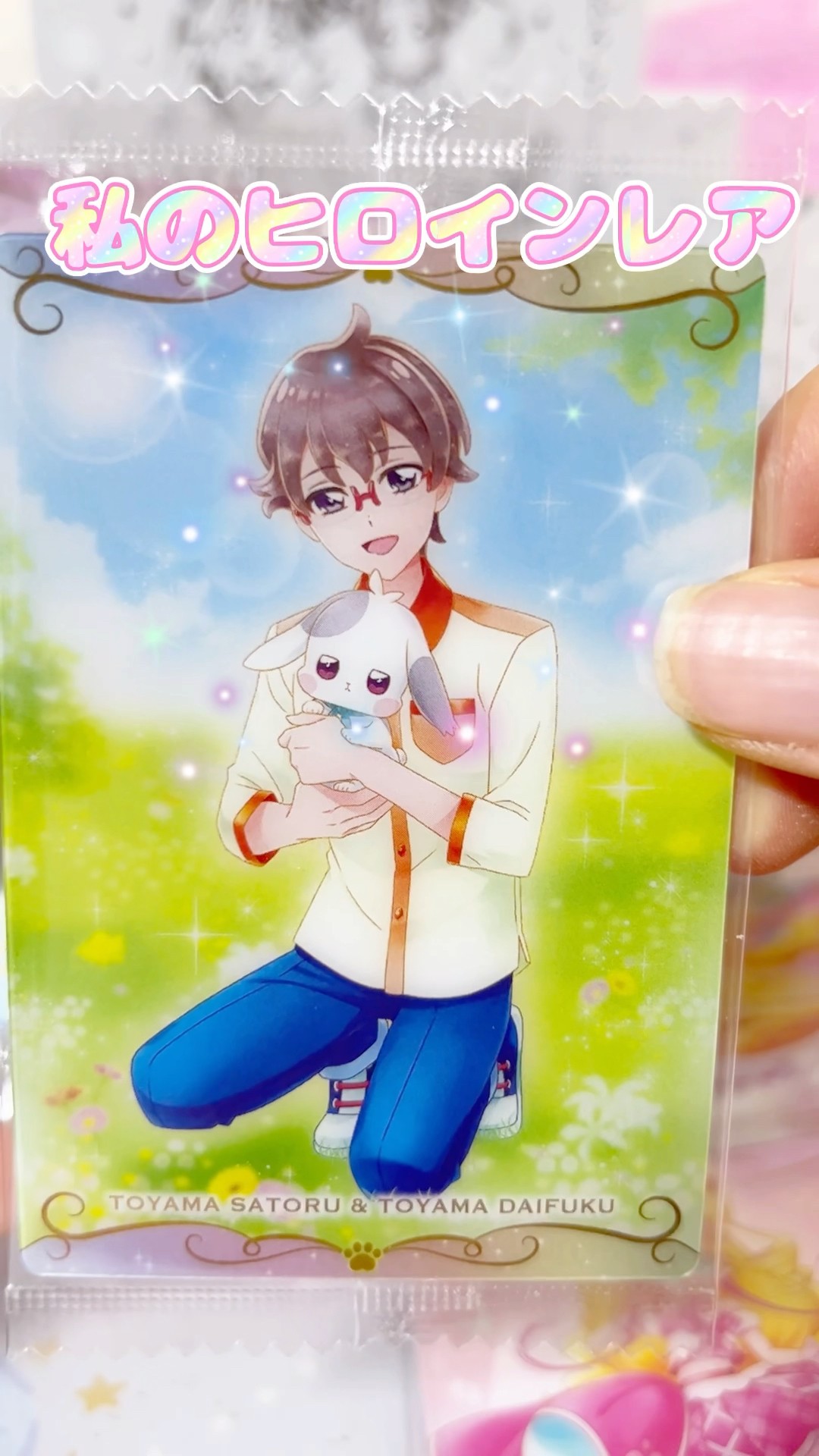 匿名配送】プリキュア ウエハース 11 わんぷり ニャミー リリアン