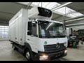 Mercedes Atego 816 2017г.,  32 т. км, рефрижератор с гидробортом