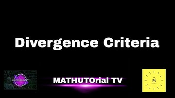 L36: Divergence Criteria