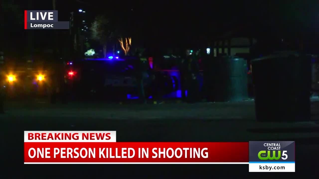 One person killed in shooting in Lompoc - YouTube