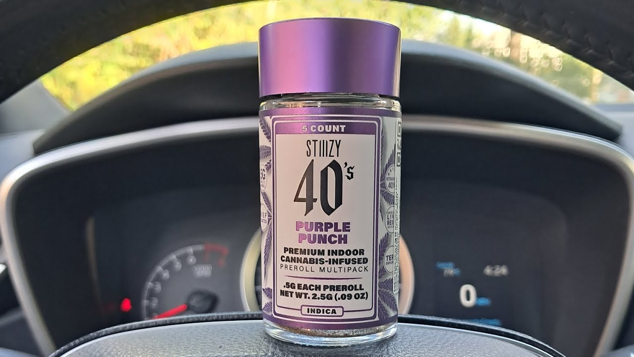 Stiiizy Infused Preroll Purple Punch-Review-😈🔮☮️💨💨