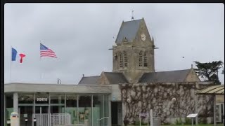 Sainte Mere Eglise, Landing Museum and Bunkers hidden at the beach side road