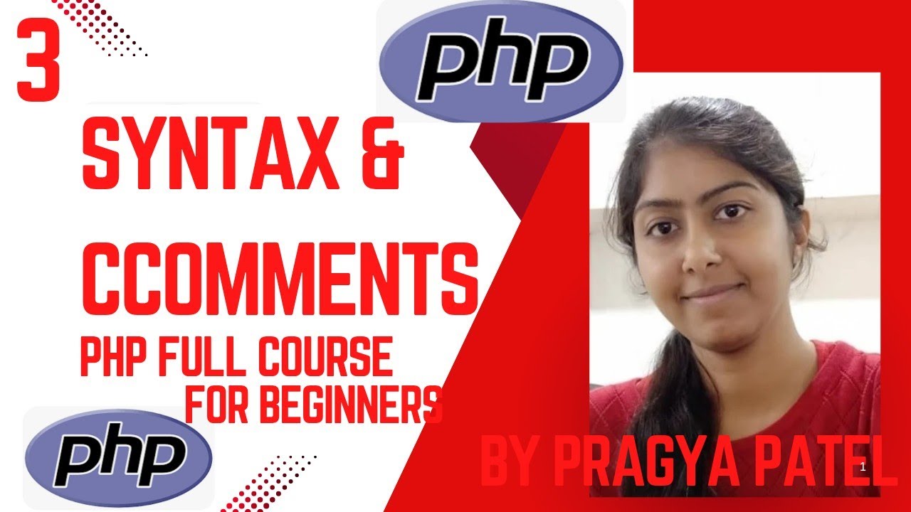 Php syntax and comments - YouTube