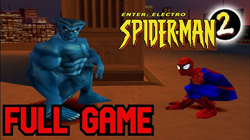 Spider-Man 2: Enter Electro - Longplay (Full Game) (PlayStation 1)