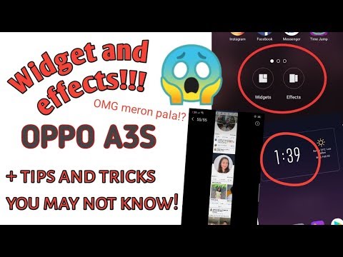 Oppo A3s Tips And Tricks | Widget And Effects | Long Screenshot | You Must Know!