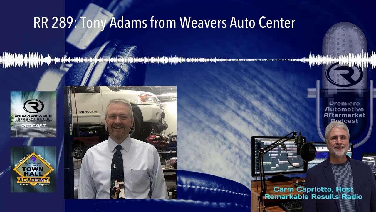 RR 289 Tony Adams from Weavers Auto Center YouTube