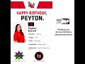 Wishing you the best birthday @paytonbarrett16
