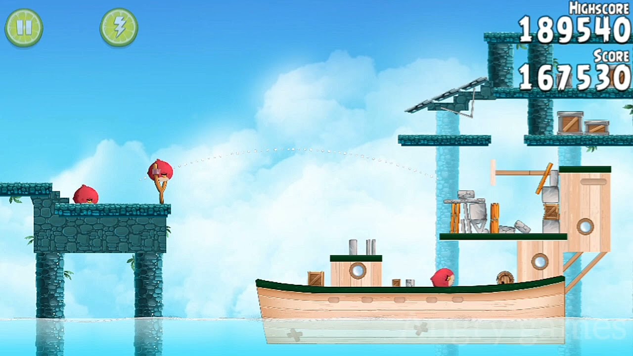 Angry Birds Rio Hidden Harbor (With Bonuses)