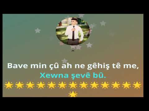 Xevna Şevê Bû Karaoke (Hozan Aydın) #Karaoke #Muzik #şarki