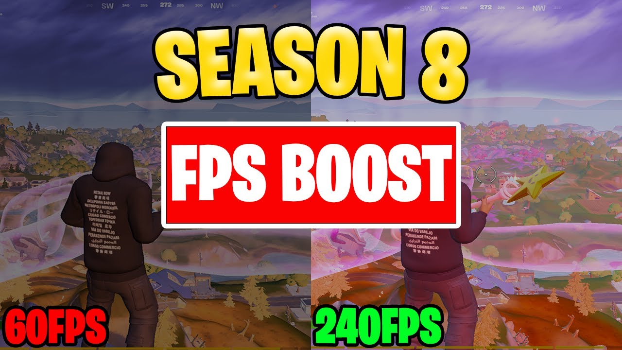 How to Boost FPS and Reduce Input Delay in Season 8 (Fortnite FPS Boost