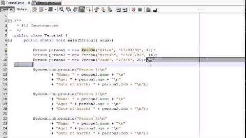 Java Tutorial Java For Beginners Part 12  Constructors OOP