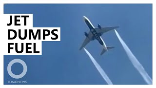 Delta plane dumps fuel on school - TomoNews