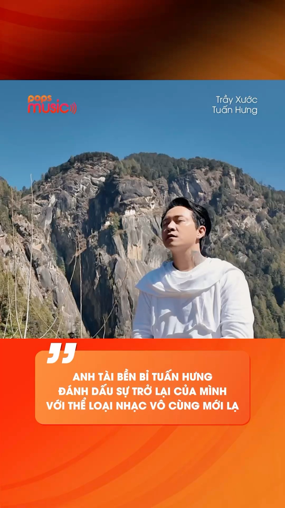 “Anh Tài Bền Bỉ” Tuấn Hưng đánh dấu sự trở lại của mình với thể loại nhạc vô cùng mới lạ #popsmusic