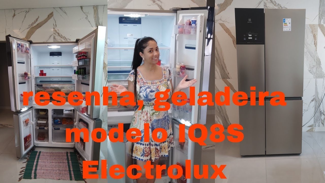 Tudo que você queria saber sobre o novo lançamento da Electrolux modelo IQ8S 4 portas / geladeira