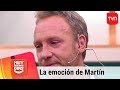 La emoción de Martín Cárcamo al visitar TVN | Muy buenos días | Buenos días a todos