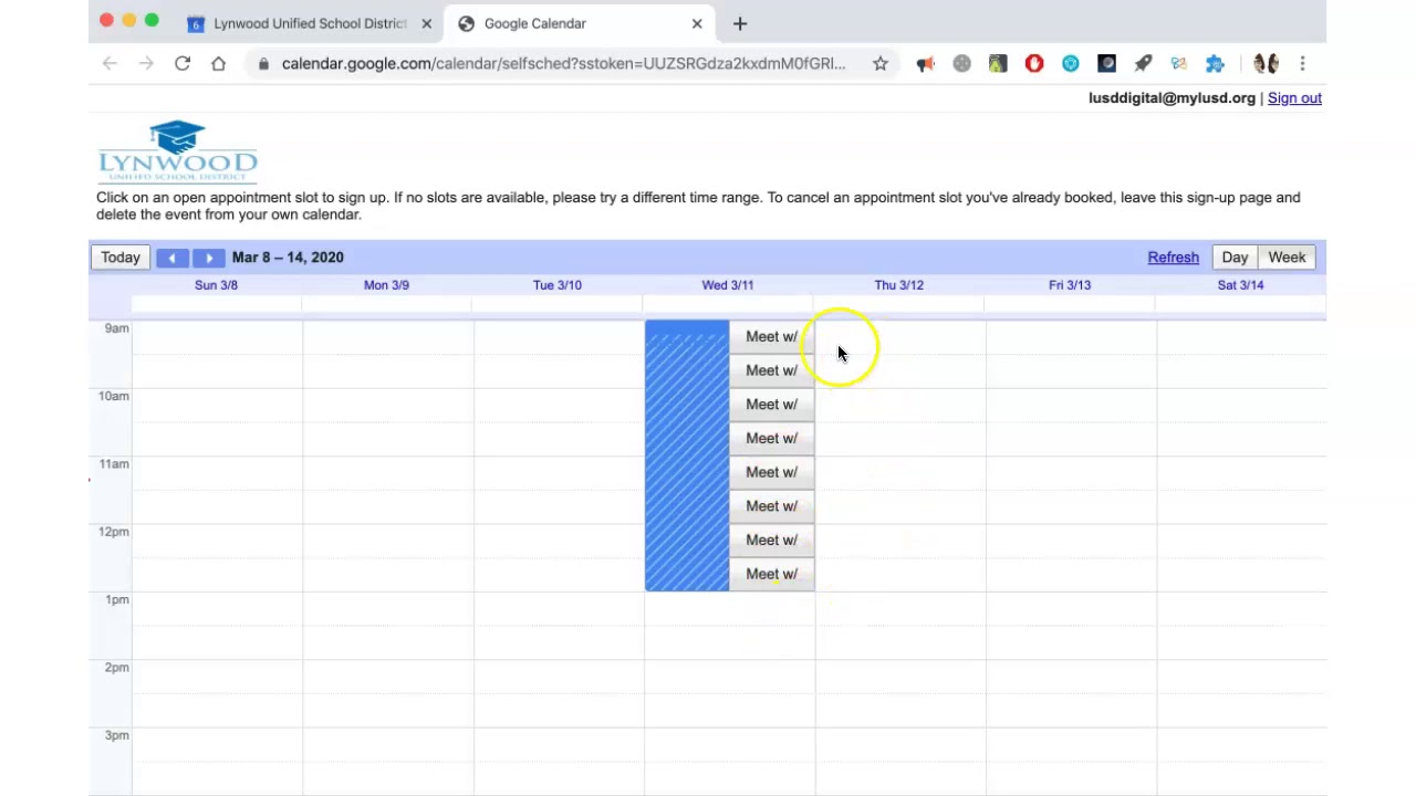 Google Calendar Appointment Slots 2020 VERSION YouTube