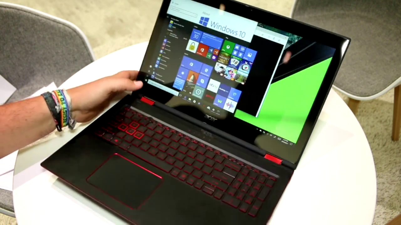 Acer Nitro 5 "Spin" Notebook im Hands-on - YouTube