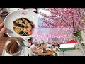 Hungary Reopening after 5 months of Lockdown! Lunch at Akademia Italia Budapest | Cherry Blossom