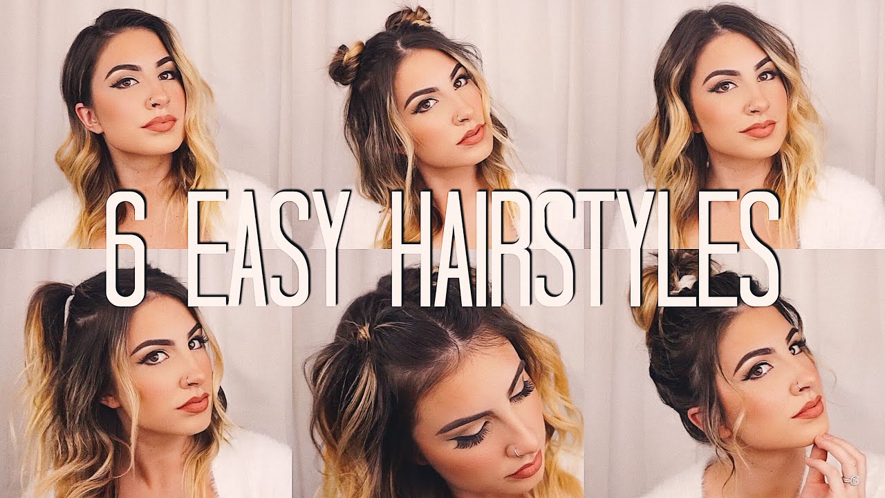 3 Easy Back to School Hairstyles for Short Hair - YouTube