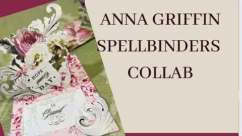 Anna Griffin Spellbinders collab -slider card