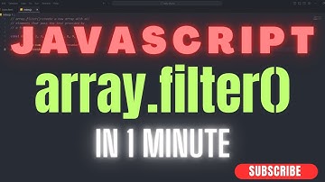 Unlock the Power of Array.filter Method in 1 Minute || JavaScript