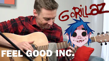 FEEL GOOD INC — GORILLAZ | fingerstyle guitar cover. Кавер на гитаре