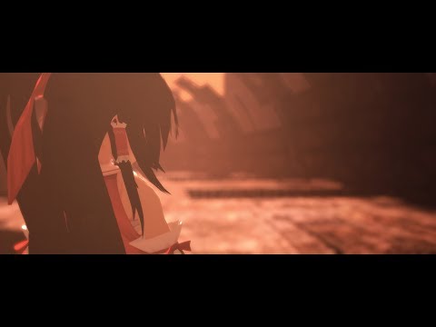 【東方MMD】長髪霊夢でミュージックミュージック