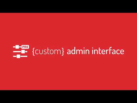 Custom Admin Interface Pro