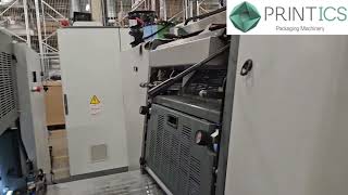VIDEO PRINTICS U47390625 OMET VARYFLEX V2 670 WEB PRINTER 5 OFFSET UNITS AND 4 FLEXO UNITS YEAR 2016